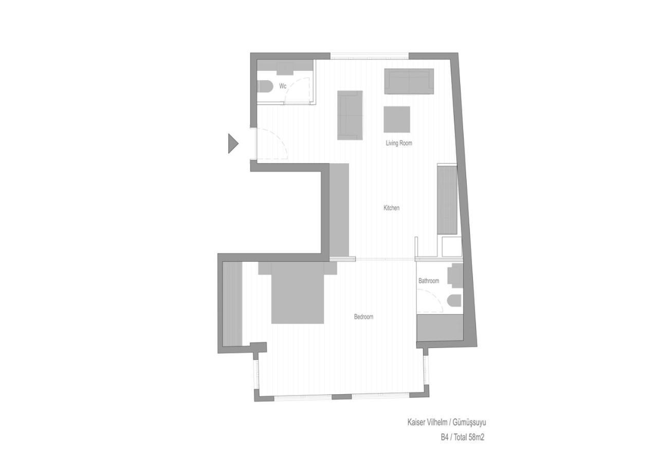 Апартаменты X Flats Vilhelm Стамбул Экстерьер фото